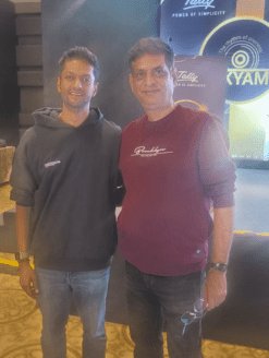 Sandeep Patel With Tejas Goenka